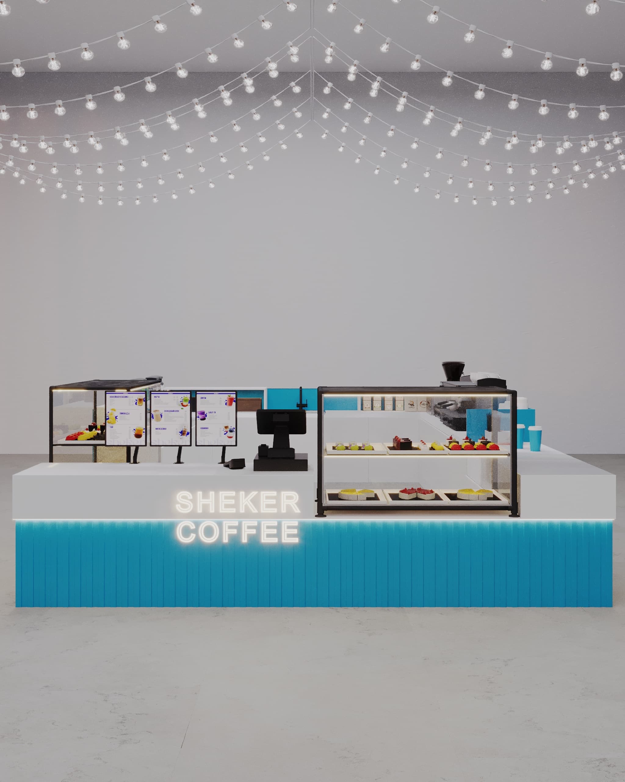 Sheker Coffee interior