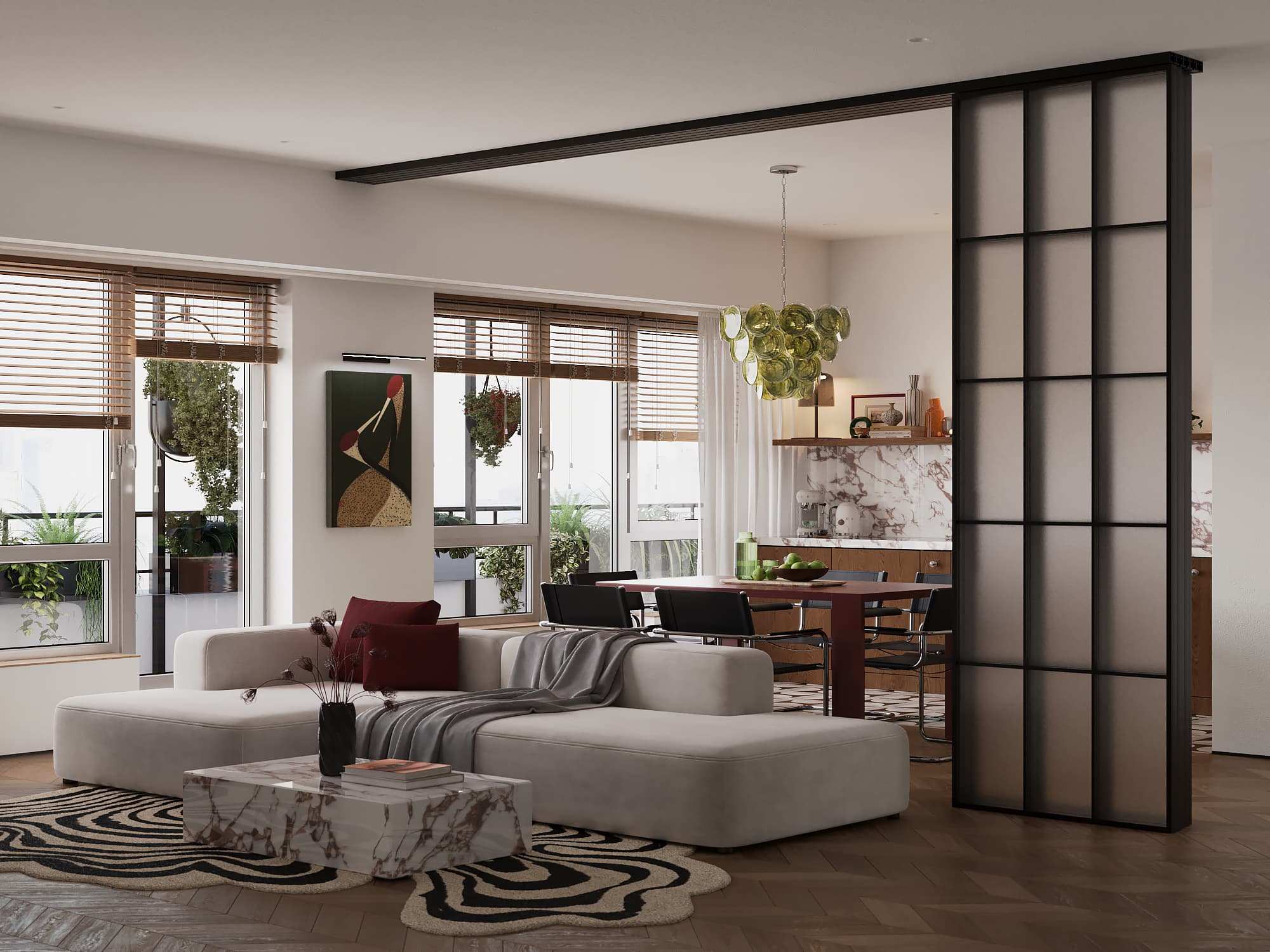 Interior architecture and design by Anel Turganbayeva